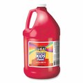 Inkinjection 128 oz Washable Kids Paint, Red IN3757691
